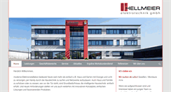Desktop Screenshot of hellmeier.de